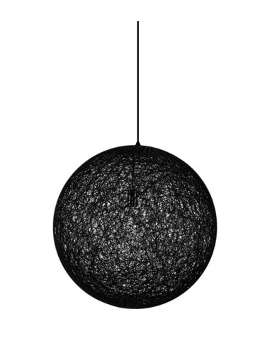 INSP. Lampa wisząca LUNA 80 cm , czarna , biała