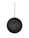 INSP. Lampa wisząca LUNA 60 cm , czarna , biała