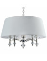 INSP. Cosmo Light VERONA P05377WH NI Lampa wisząca kryształowa 60 cm