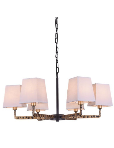 INSP. Cosmo Light STOCKHOLM P06636BK AU Lampa wisząca złota 71 cm