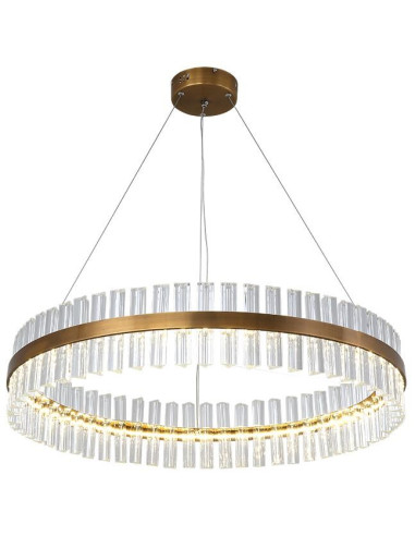 INSP. Lampa wisząca Luxemburg Crystal Prisms 60 cm , kryształowa