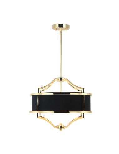 INSP. Lampa wisząca Stesso S Gold / Nero ORLICKI DESIGN