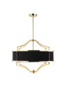 INSP. Lampa wisząca Stesso M Gold /Nero ORLICKI DESIGN