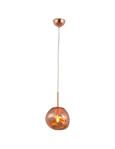 Step into Design Lampa wisząca GLAM S 18 cm miedziana