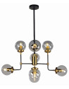 INSP. Lampa wisząca Creative Gold - 8 ramion art deco