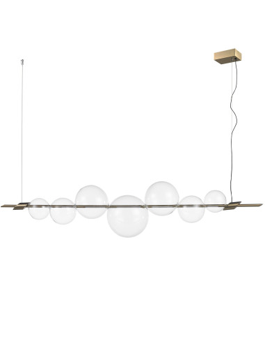 INSP. Lampa wisząca AMORE złota 153 cm Step into Design