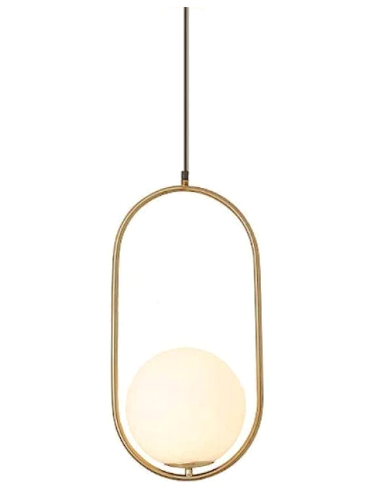 INSP. Lampa wisząca Art Deco Elipse 60 cm