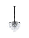 INSP. Luksusowa lampa wisząca kryształowa CRISTAL M BLACK