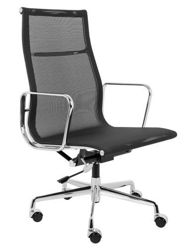 Fotel biurowy AERON PREMIUM chrom - siatka, aluminium