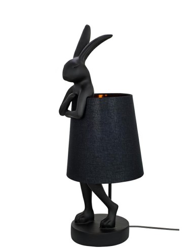 KARE lampa stołowa RABBIT 68 cm czarna