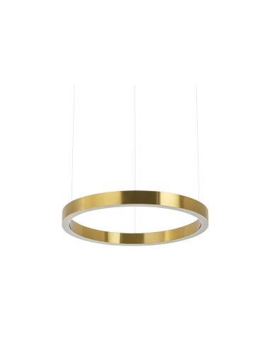 Lampa wisząca RING 40 złota - LED, stal