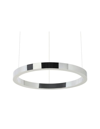 Lampa wisząca RING 60 srebrna - LED, stal polerowana