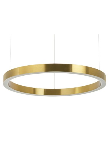 Lampa wisząca RING 80 złota - LED, stal