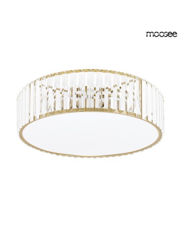 MOOSEE lampa sufitowa / plafon CROWN 50 złota