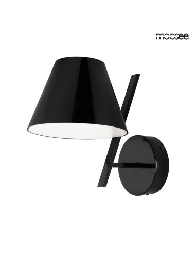 MOOSEE lampa ścienna MAGO czarna