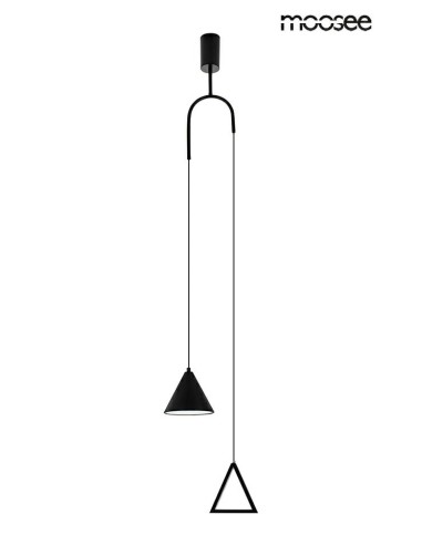 MOOSEE lampa wisząca ACUSTICA czarna