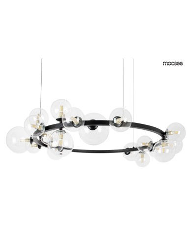 MOOSEE lampa wisząca ALURE 120 czarna