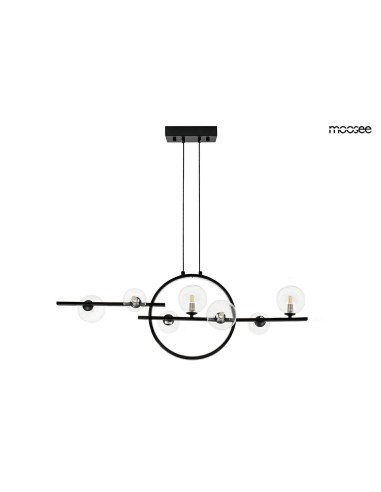 MOOSEE lampa wisząca ALURE LINE TWIN 90 czarna