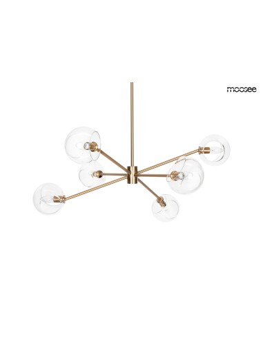 MOOSEE lampa wisząca AURA 6 złota