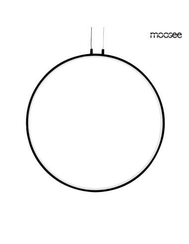 MOOSEE lampa wisząca CIRCULO 80 czarna