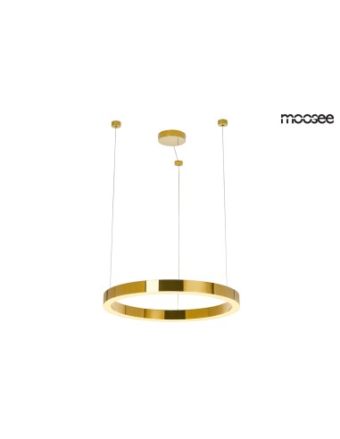 MOOSEE lampa wisząca RING LUXURY 50  złota