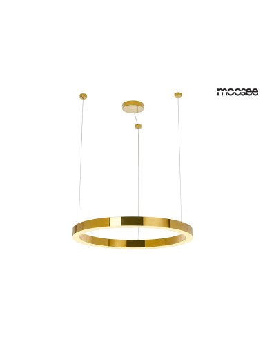 MOOSEE lampa wisząca RING LUXURY 70  złota