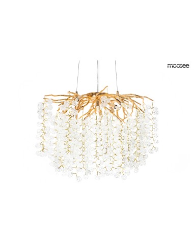 MOOSEE lampa wisząca RIVIERA 80 złota /   clear