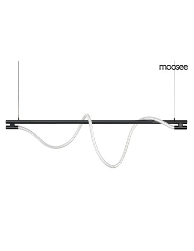 MOOSEE lampa wisząca SERPIENTE 120  czarna