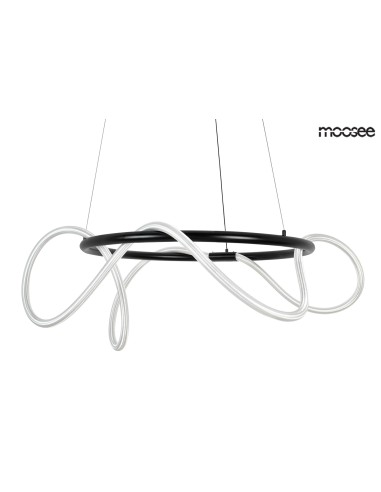 MOOSEE lampa wisząca SERPIENTE 60 czarna