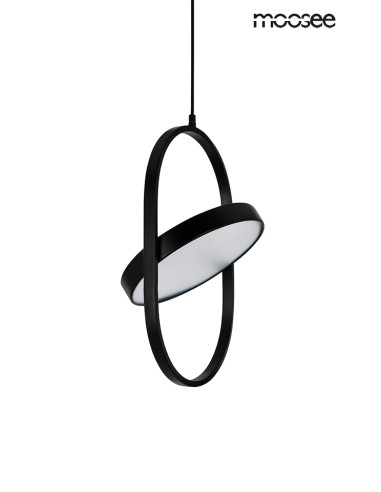 MOOSEE lampa wisząca SPINNER 19 czarna