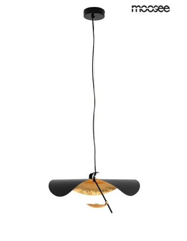 MOOSEE lampa wisząca STING RAY 40 czarna / złota