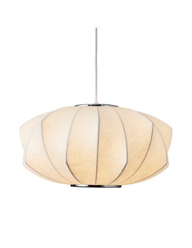 INSP. Lampa wisząca SILK V-shape biała 45 cm