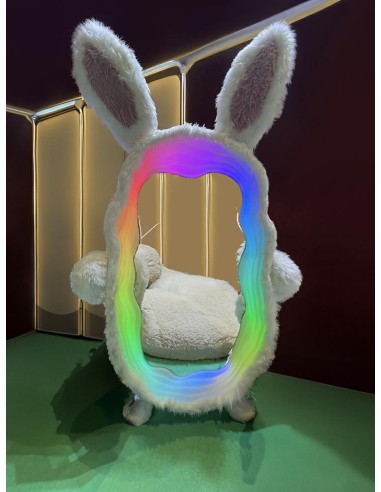 Lustro stojące BUNNY z oświetleniem LED   240x150 cm