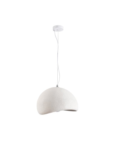 INSP. Lampa wisząca STONE biała 40 cm