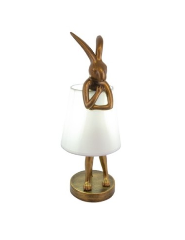 Lampa Biurkowa Zajączek Haas S Złoty TL0107-S