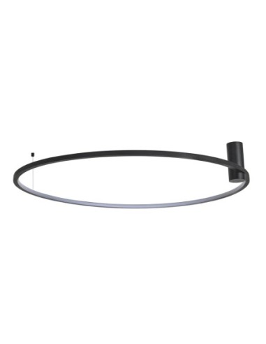 Plafon Ringa L 1xLED czarny CL0112-L-BK