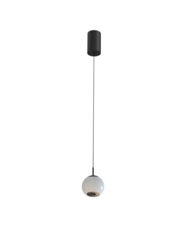 Lampa Wisząca Iliso 1xLED czarna PL0148