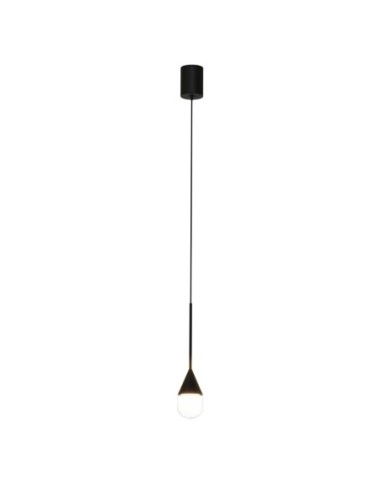 Lampa Wisząca Nata 1xLED czarna PL0104-BK