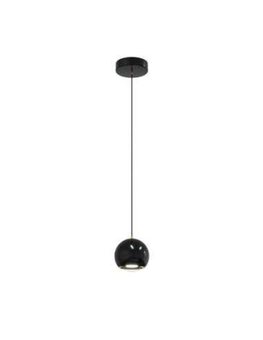 Lampa Wisząca Aurenia 1xLED czarna PL0122-CB