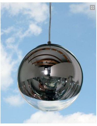 Lampy wiszące inspirowane projektem Mirror Ball ? Tom Dixon 25 cm 