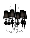 Lampy wiszące inspirowane projektem Josephine dla Metalarte biała , czarna  90 cm JOS-S1-6